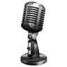 Vintage Microphone Icon 96x96 png